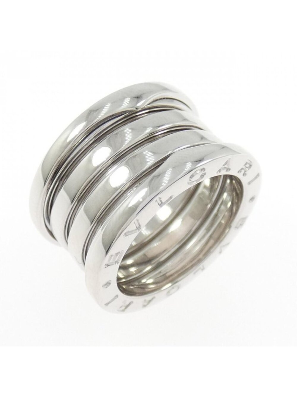 Bvlgari Band Ring White Gold